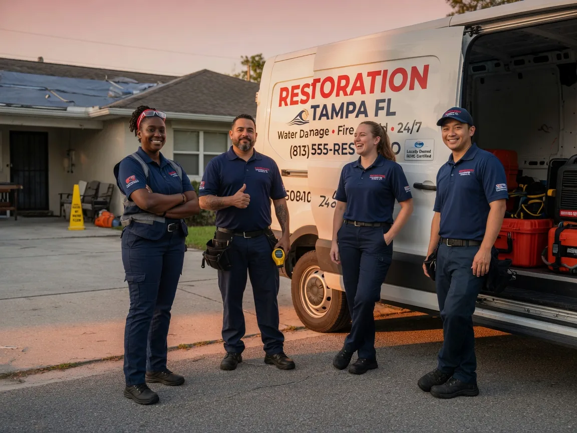Water Damage Restoration company in Hext, TX